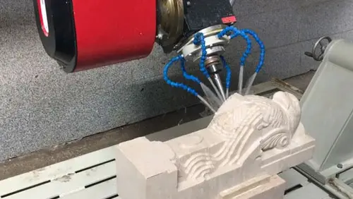 ویدیو عملکرد دستگاه CNC سنگ 5 محور مدل King 330-BC
