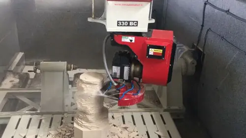 ویدیو عملکرد دستگاه CNC سنگ 5 محور مدل King 330-BC
