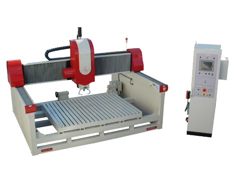دستگاه CNC چهار محور حکاکی و پیکر تراشی سنگ مجهز به دیسک خشن تراش
